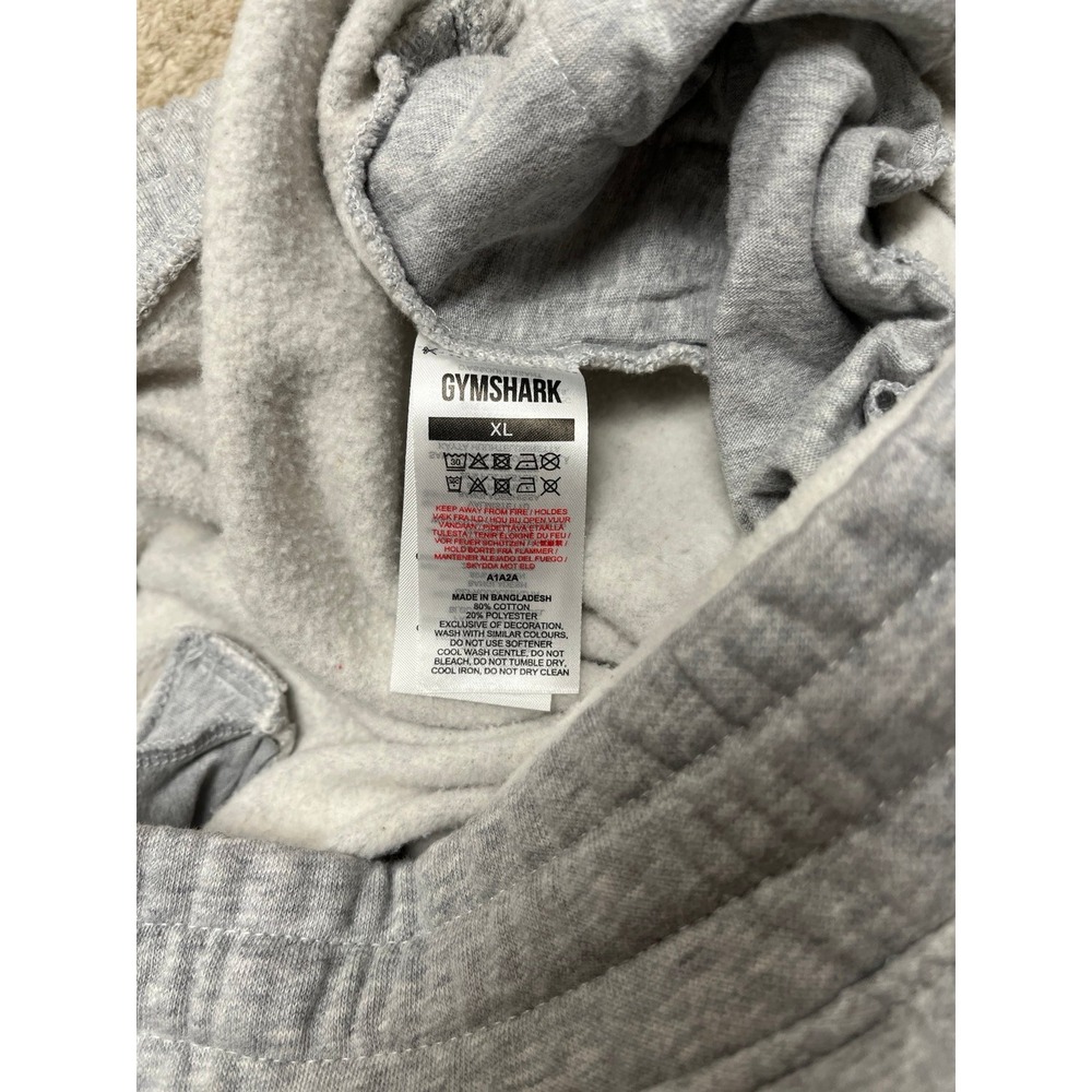 Men's Gymshark Crest Jogger in Grey size XL - Picture 4 of 5